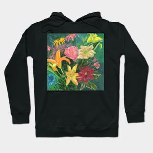 Flower collage Hoodie